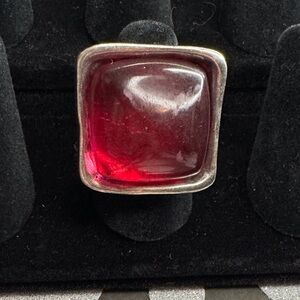 Uno de 50 fuchsia ring, size 6!